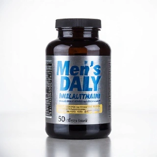 Men's multivitamin bottle